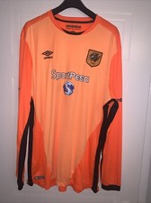 HULL CITY GOALKEEPER SHIRT - UMBRO - SIZE( XXL)