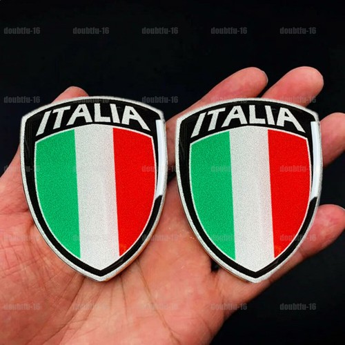 2pcs italy italian flag - 2pcs,
