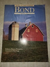 Summer 1995 Bond Lutheran Brotherhood Magazine,Barn Repair, Good Shape, Salvaged