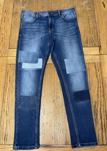 Relaxed skinny jeans blue - relaxed,