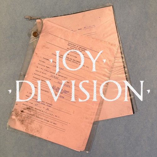 Ian curtis signed 1979 - ian,