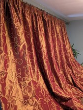 Exquisite Embroidered Gold red