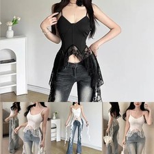 Ladies' Irregular Ruffled Vest