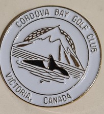 Two Stunning Golf Related Pin Badges - MINT UNUSED