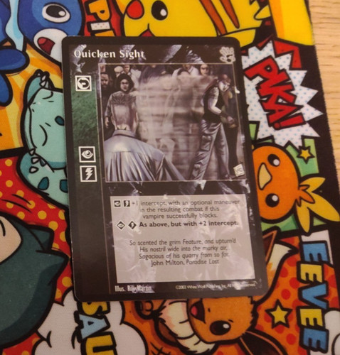 Vampire vtes ccg tcg quicken - vampire, tcg: