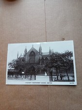 Vintage Postcard Ryecroft Independent Church. Ashton Under Lyne Circa 1930