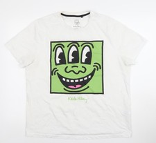 Keith Haring Men's White Art