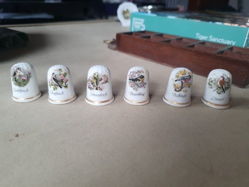 Fenton china thimble - fenton,