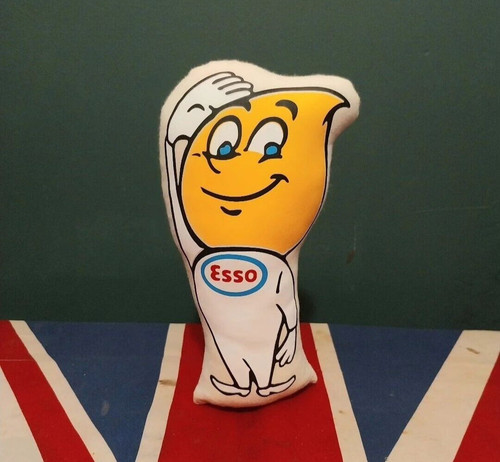 Esso oil drop man doll - esso,