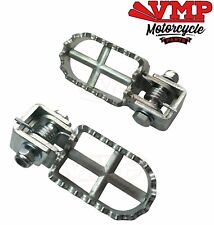 TRIALS FOOTRESTS FOOTPEGS UNIVERSAL COMPLETE WITH BRACKETS CLASSIC PRE 65 ETC