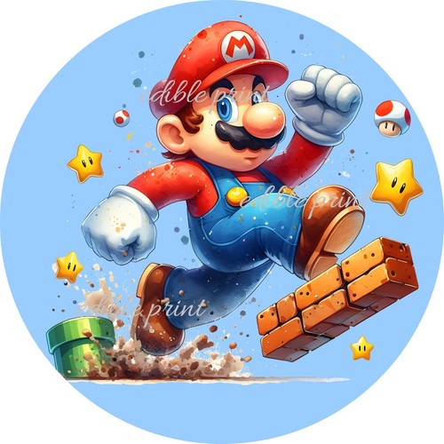 Personalised super mario - personalised,