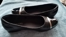 Pavers Ladies Low Heel Shoes