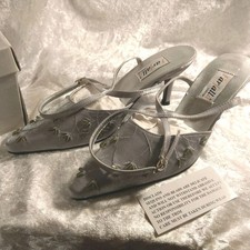 Beaded Silver Farfalla Ankle