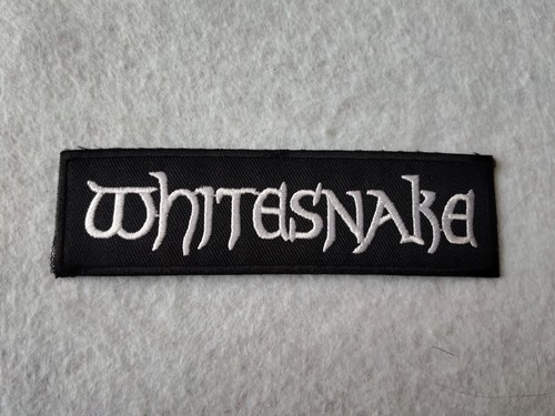 Whitesnake patch sew iron - sew,