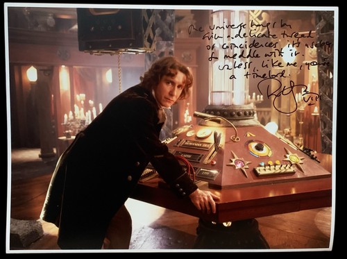 Signed paul mcgann who - mcgann,