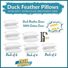Duck Feather & Down Pillows