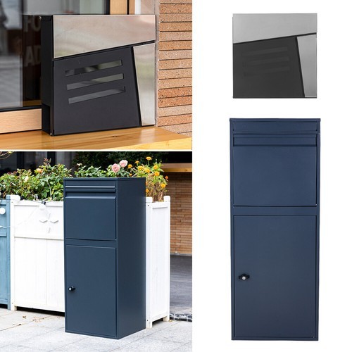 Lockable metal parcel delivery - lockable,