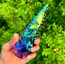 5.5-6" Titanium Aura Quartz