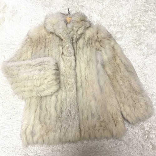 Saga fox silver tag - fox, blue