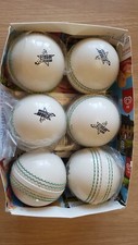 White Indoor pvc Cricket Balls 6 Balls