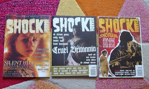 Shock horror magazines job lot - job,