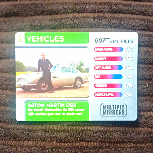 007 spy files non - files, non-sport