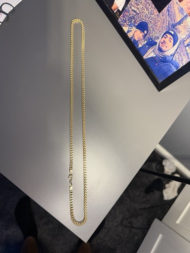 Franco men gold chain 9ct - franco,