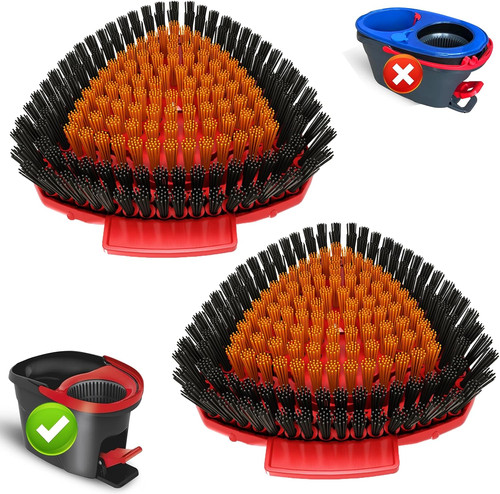 Pack spin mop replace scrub - replace,