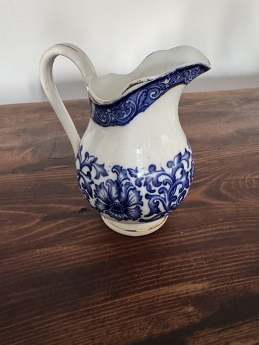 Antique porcelain blue and - blue,