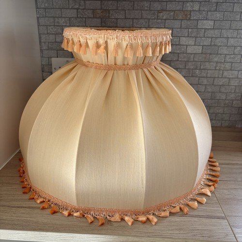 Large vintage gathered dome - gathered,