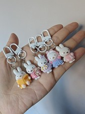 5 cute Miffy Mini keyrings