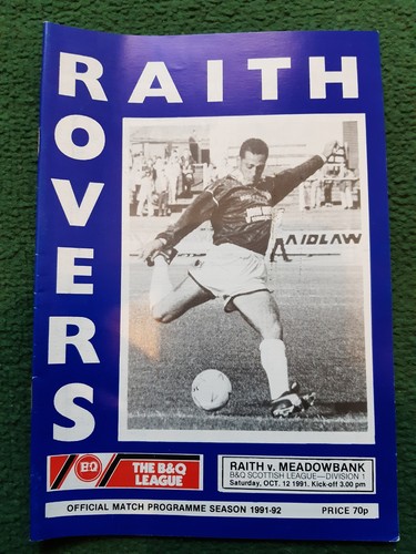 Raith rovers meadowbank - rovers,