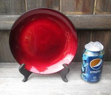 Ox-Blood Red Metallic Effect