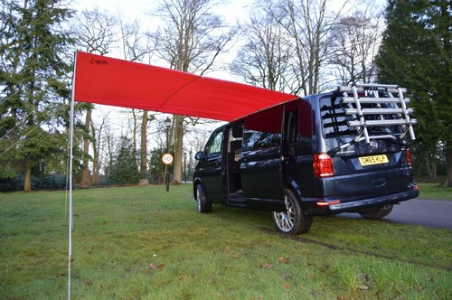 Campervan caravan awning sun - campervan,