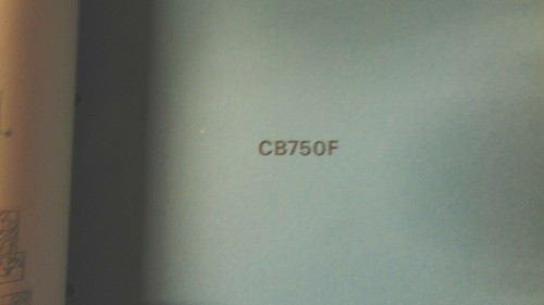 Honda cb750f set - cb750f, up