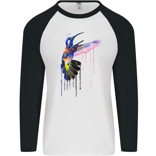Hummingbird watercolour bird - a,