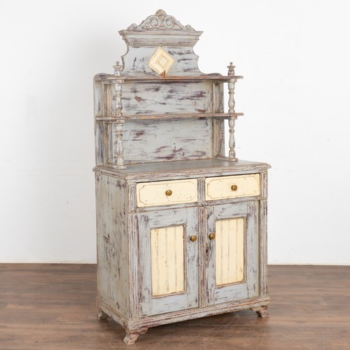 Gray painted pine - gray,