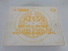 1982 Yamaha XZ 550 Workshop /