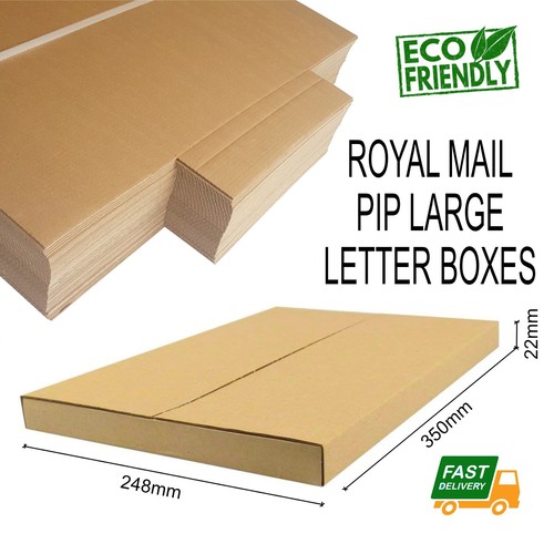 Large letter box royal - letter,