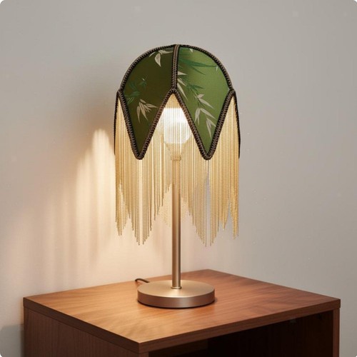 Tassel lampshade - tassel,