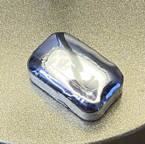 Hand poured 999 fine - hand, silver