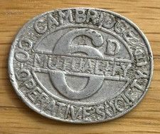 Cambridge  CO OP TOKEN 6 D