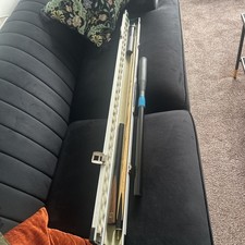 3/4 Cuecraft “black Butt” Ash Cue, Extensions And Cuecraft Hard Case With Key