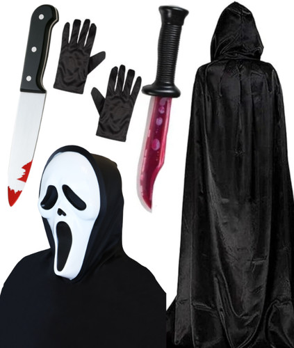 Adult scream ghost face mask - face,