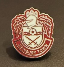 Newbury Town FC Non-League football pin badge