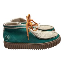 Torhill Hi Stranger Things Hawkins High Clarks Shoes Mens Size 11 Green Suede