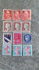 B254 vintage french postage - french,