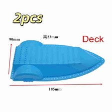 Remote Control Motor Boat Hull Shell RC Toy Model Boats Cabin Deck Assembly