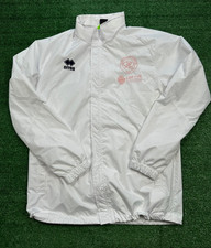 QPR Queens Park Rangers Errea White Rain Jacket Windbreaker Adult Large Football