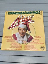 MAX BYGRAVES Singalongachristmas With 1974 UK vinyl LP White Christmas xmas